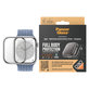 Tempered Glass Full Body D3O for Apple Watch 9/8/7 41 mm, Transparent, PanzerGlass