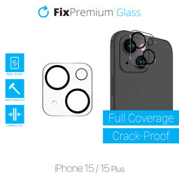 FixPremium Glass - Rear Camera Lens Protector for iPhone 15 & 15 Plus
