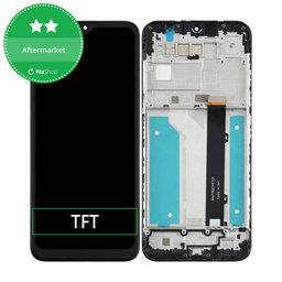 LG K41S - LCD Display + Touch Screen + Frame (Black) TFT