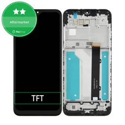 LG K41S - LCD Display + Touch Screen + Frame (Black) TFT