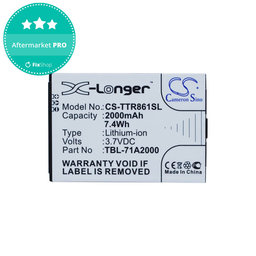 TP-Link M5000, M7000-series, TL-M5350, TL-M7300, TL-TR761, TL-TR861 - Battery TBL-71A2000 2000mAh HQ