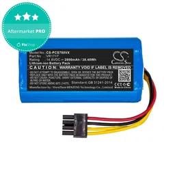 Proscenic Cocoa Smart 780T, 790T, Summer P1s, P2s - Battery VR1717 Li-Ion 14.8V 2600mAh HQ