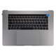 Apple MacBook Pro 15" A1707 (Late 2016 - Mid 2017) - Top Keyboard Frame + Keyboard UK + Microphone + Trackpad + Speakers (Space Gray)