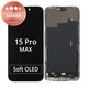 Display for iPhone 15 Pro Max, Touch Screen with Frame, Refurbished