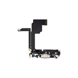 Apple iPhone 15 Pro - Charging Connector + Flex Cable (White Titanium)