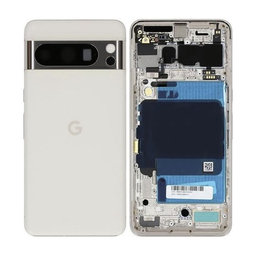 Google Pixel 8 Pro GC3VE G1MNW - Rear Housing (Porcelain) - G949-00694-01 Genuine Service Pack
