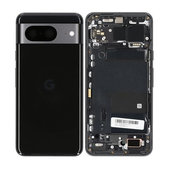 Google Pixel 8 GKWS6 G9BQD - Battery Cover (Obsidian) - G949-00563-01 Genuine Service Pack