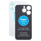 Apple iPhone 15 Pro - Rear Housing Glass with Bigger Camera Hole (White Titanium)