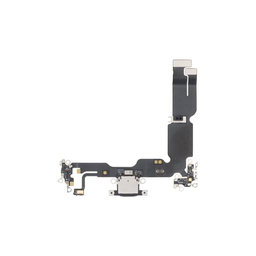 Apple iPhone 15 Plus - Charging Connector + Flex Cable (Black)
