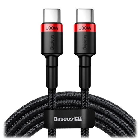 Baseus - USB-C / USB-C Cable (2m), black