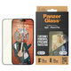 Tempered Glass UWF Eyecare with Applicator for iPhone 15 Plus, Black, PanzerGlass