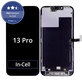 Display In-Cell FHD for iPhone 13 Pro, Touch Screen with Frame, FixPremium