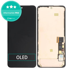 Google Pixel 8 GKWS6, G9BQD - LCD Display + Touch Screen + Frame (Black) OLED