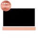 Apple iMac 24" M1 A2438, A2439 (2021) - Retina 5K LCD Display (Orange) Refurbished