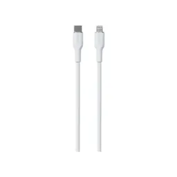 PURO - USB-C Cable / MFI Lightning, 12W, Soft, 1,5 m, white