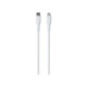 PURO - USB-C Cable / MFI Lightning, 12W, Soft, 1,5 m, white