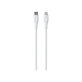 PURO - USB-C Cable / MFI Lightning, 12W, Soft, 1,5 m, white
