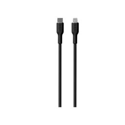 PURO - USB-C Cable / MFI Lightning, 12W, Soft, 1,5 m, black