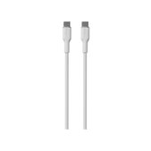 PURO - USB-C Cable / USB-C, 60W, Soft, 1,5 m, white