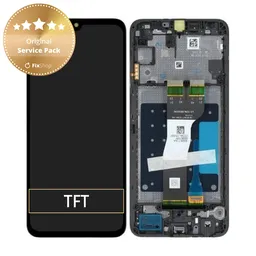 Samsung Galaxy A05s A057G - LCD Display + Touch Screen + Frame (Black) - GH81-24364A, GH81-24365A Genuine Service Pack