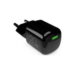 PURO - Charging Adapter MiniPro USB-C, GaN, 20W, black