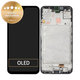Samsung Galaxy A15 4G, A15 5G A155F, A156B - LCD Display + Touch Screen + Frame (Black) - GH82-33637A, GH82-33638A Genuine Service Pack