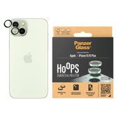 Camera Lens Protector Hoops for iPhone 15/15 Plus, Green, PanzerGlass