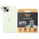 Camera Lens Protector Hoops for iPhone 15/15 Plus, Green, PanzerGlass