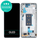 Xiaomi 11T, 11T Pro - LCD Display + Touch Screen + Frame (Celestial Blue) OLED
