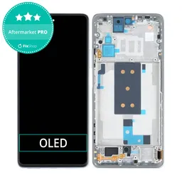 Xiaomi 11T, 11T Pro - LCD Display + Touch Screen + Frame (Celestial Blue) OLED