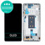 Xiaomi 11T, 11T Pro - LCD Display + Touch Screen + Frame (Celestial Blue) OLED