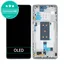 Xiaomi 11T, 11T Pro - LCD Display + Touch Screen + Frame (Celestial Blue) OLED