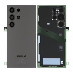 Samsung Galaxy S24 Ultra S928B - Battery Cover (Titanium Black) - GH82-33349B Genuine Service Pack