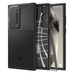 Spigen - Case Optik Armor for Samsung Galaxy S24 Ultra, black