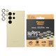 Camera Lens Protector Hoops for Samsung Galaxy S24 Ultra, Yellow, PanzerGlass