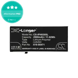 Apple iPhone XR - Battery 616-00471, 616-00468 2900mAh HQ