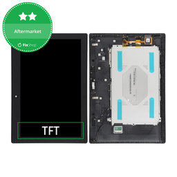 Lenovo TAB 2 A10-70 - LCD Display + Touch Screen + Frame (Black) TFT