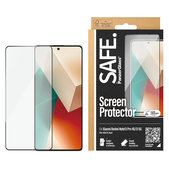 Tempered Glass UWF for Xiaomi Redmi Note 13 4G, Black, SAFE by PanzerGlass