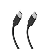 SBS - Braided Cable USB-C/USB-C, PD, 100W, 1.5m, black