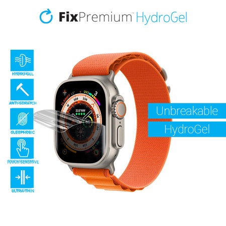 FixPremium - Unbreakable Screen Protector for Apple Watch Ultra (49mm)