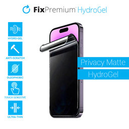 FixPremium - Privacy Matte Screen Protector for Apple iPhone 15 Pro Max