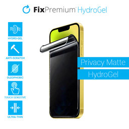 FixPremium - Privacy Matte Screen Protector for Apple iPhone 13 Pro Max & 14 Plus