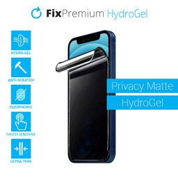 FixPremium - Privacy Matte Screen Protector for Apple iPhone 12 & 12 Pro
