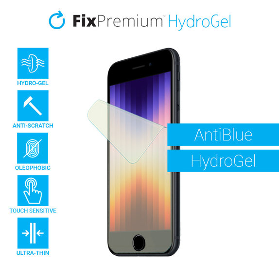 FixPremium - AntiBlue Screen Protector for Apple iPhone 6, 6S, 7, 8, SE 2020 & SE 2022