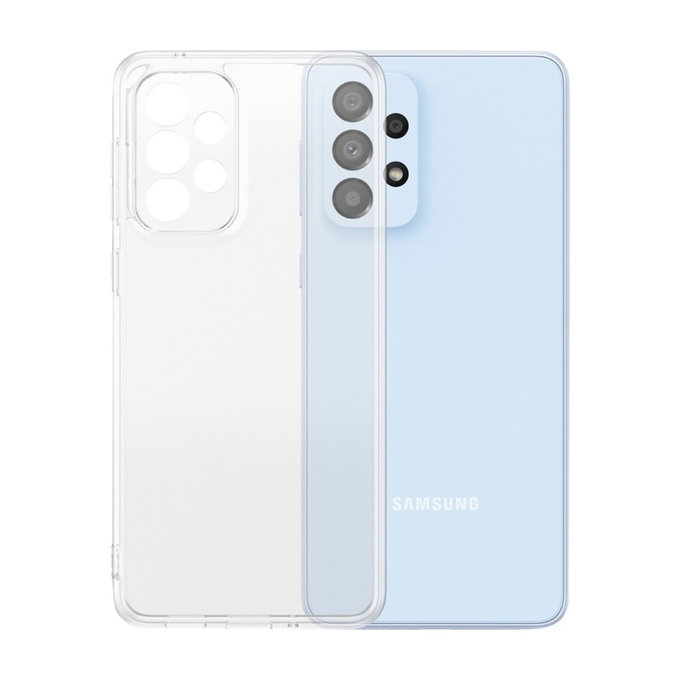 Case TPU for Samsung Galaxy A33 5G, Transparent, SAFE by PanzerGlass