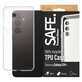 Case TPU for Samsung Galaxy S24+, Transparent, SAFE by PanzerGlass