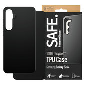 Case TPU for Samsung Galaxy S24+, Black, SAFE by PanzerGlass