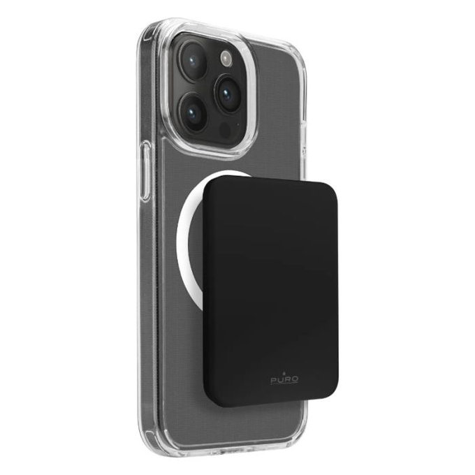 PURO - MagSafe PowerBank 4200 mAh 5W, USB-C, black
