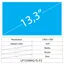 13.3 LCD Slim Matte 40 pin WXGA HD
