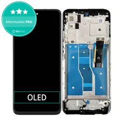 Motorola Moto G82 5G XT2225 - LCD Display + Touch Screen + Frame (Meteorite Grey) OLED